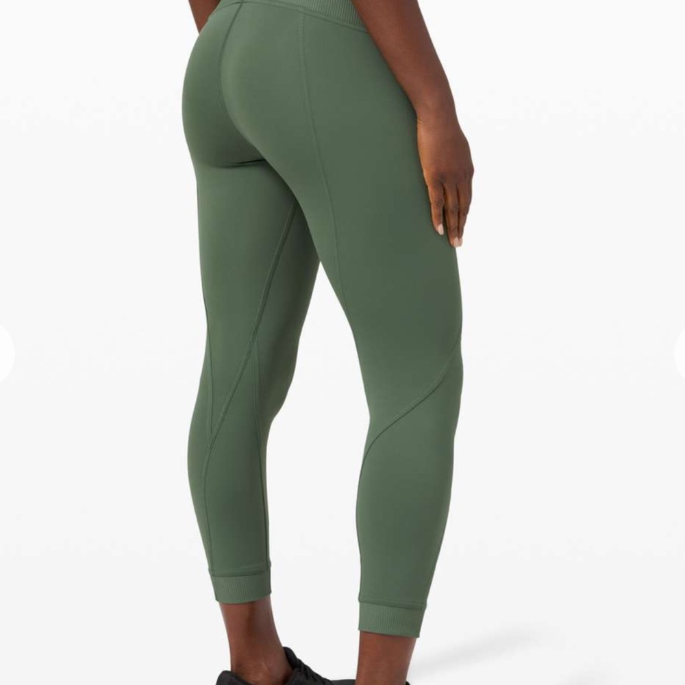 Lululemon Train Free High Rise Crop 23in Size 8 Nulux Training Exercise